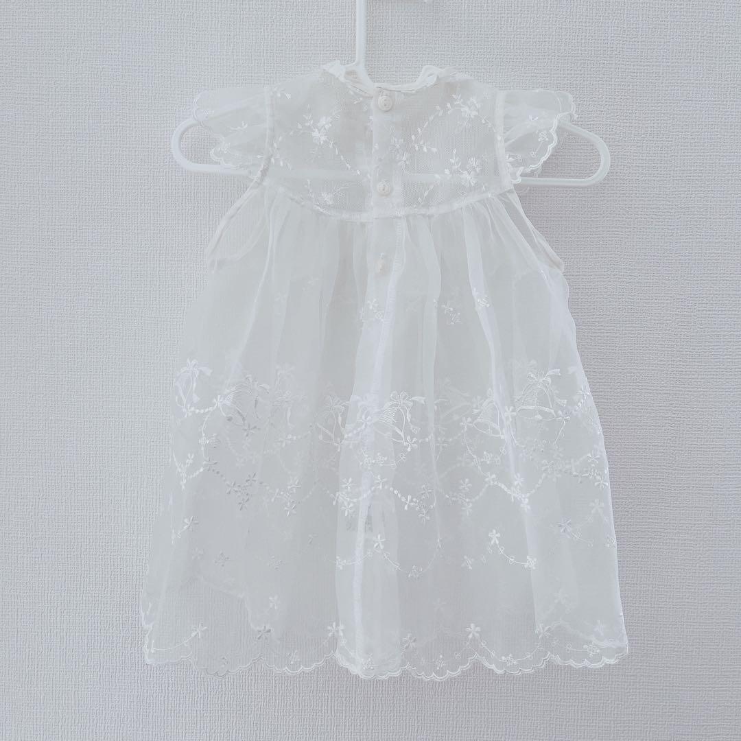 ミキハウス セレモニードレスセット(帽子＆靴下付き)