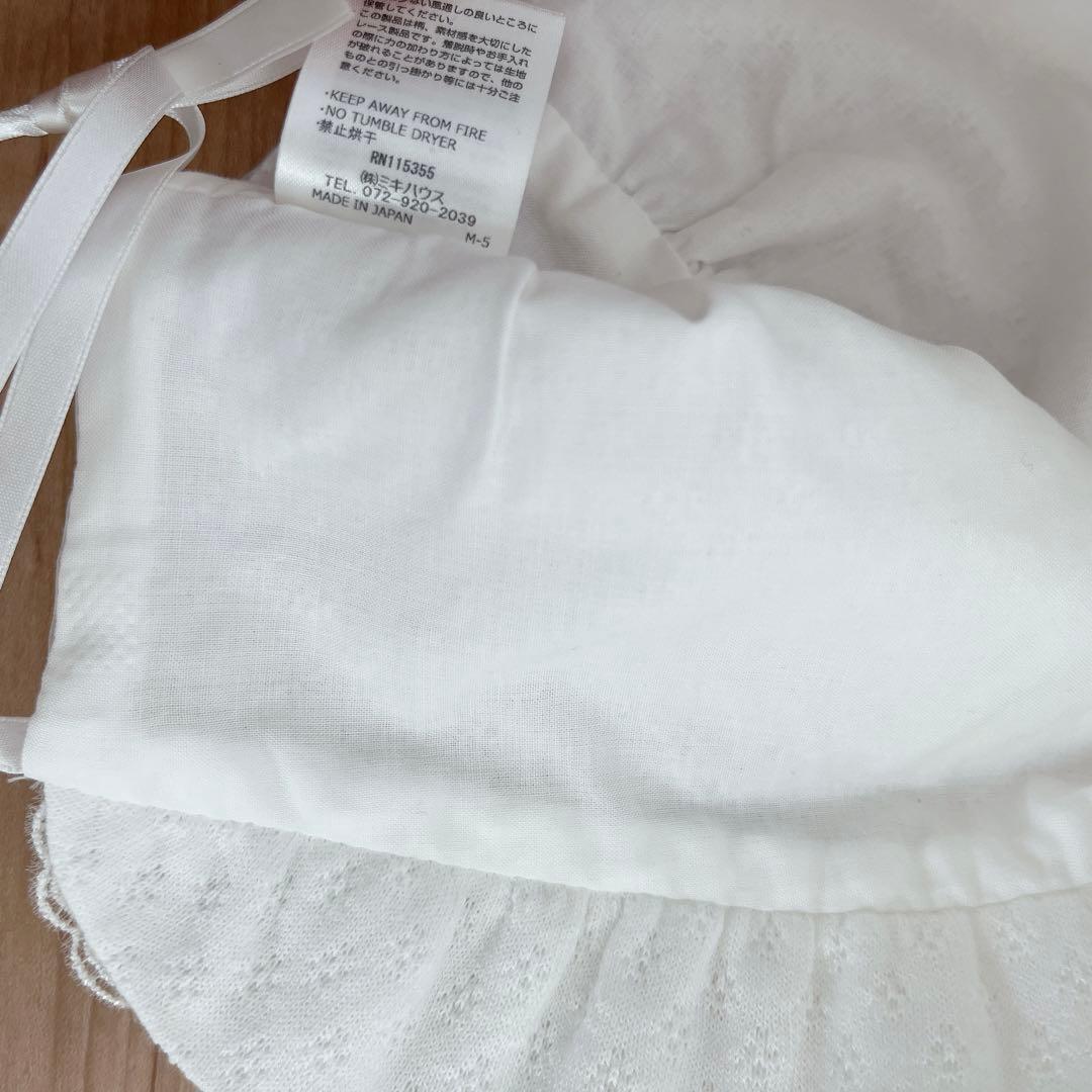 ミキハウス セレモニードレスセット(帽子＆靴下付き)