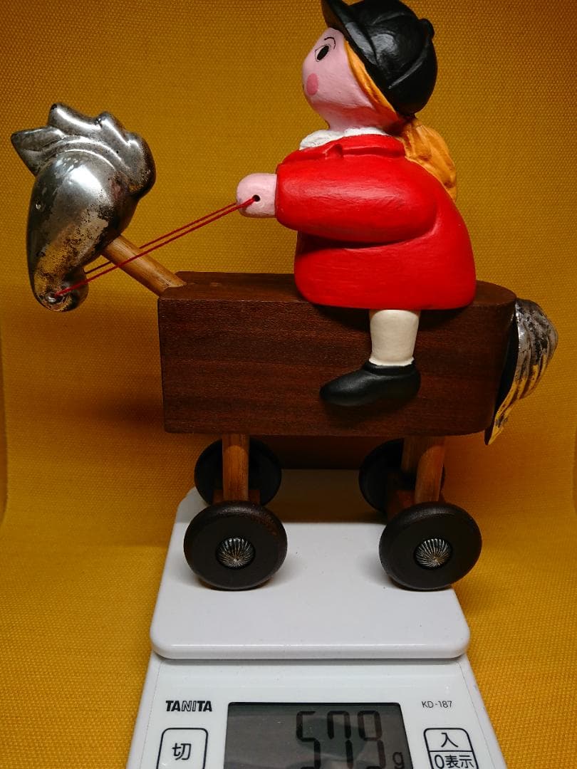 ビンテージ　アート　人形　イタリア　置物　インテリア　工芸品　美術品　A2620