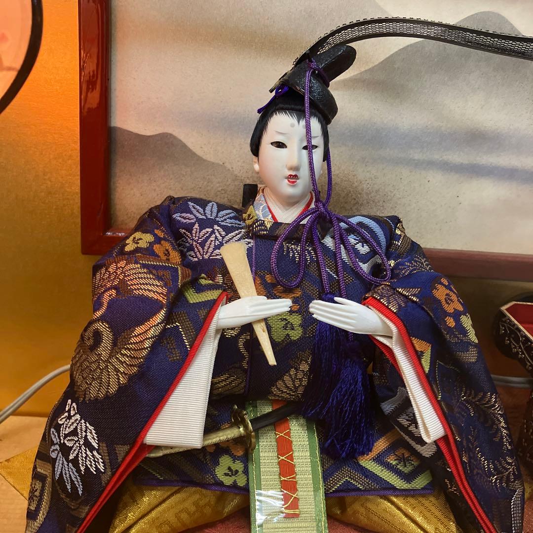 B-4 雛人形 ビンテージ ヴィンテージ ひな祭り 季節物昭和レトロ 古道具