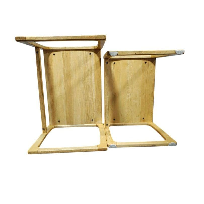 木製 ネストテーブル/花台/飾り台　大中小セット