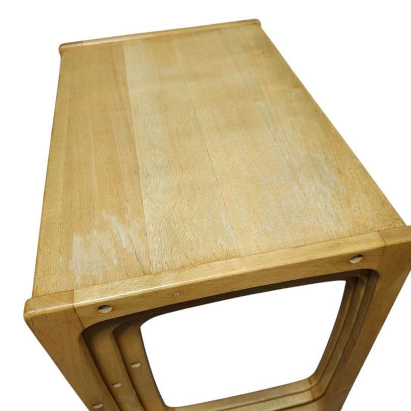 木製 ネストテーブル/花台/飾り台　大中小セット