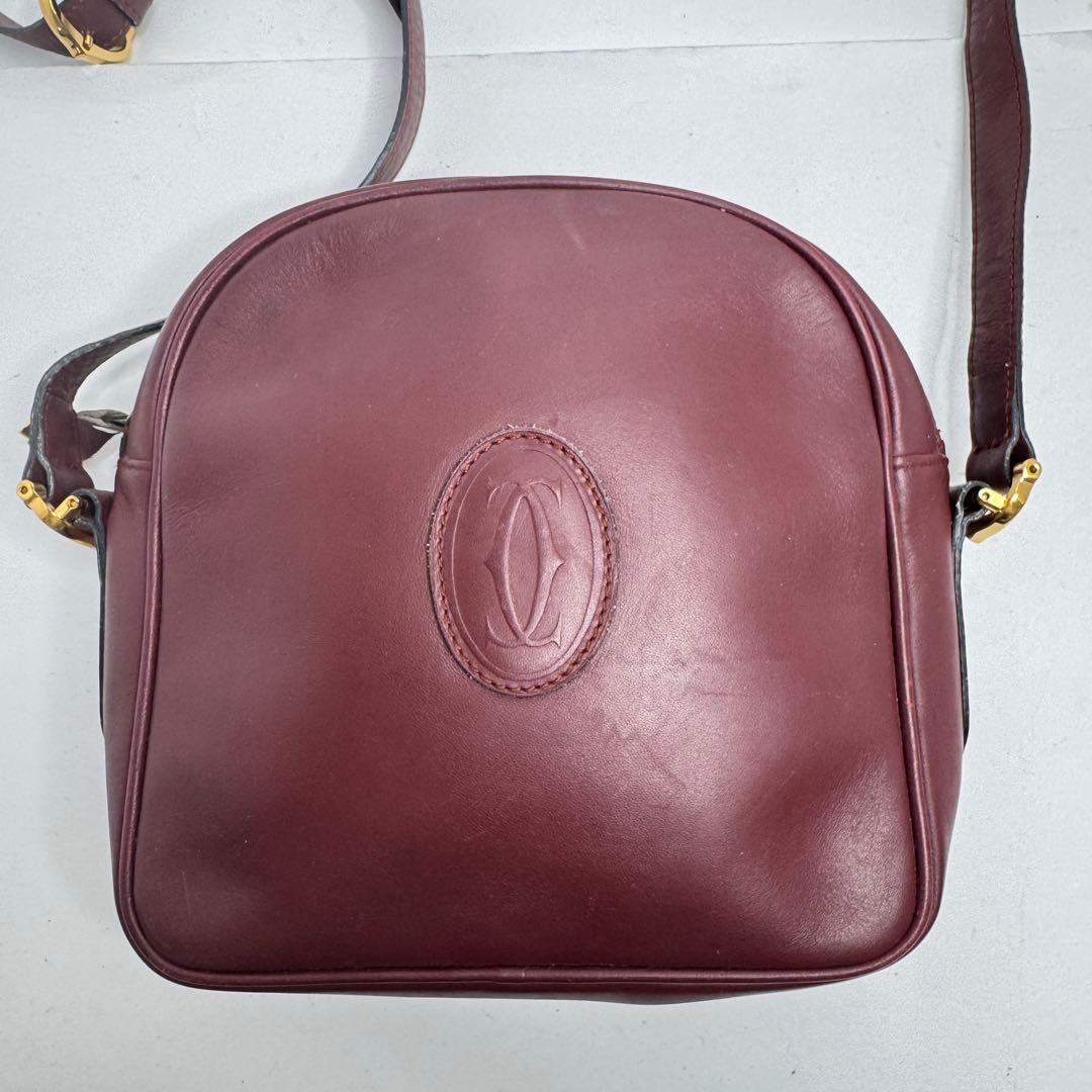 【美品✨️】カルティエ ショルダーバッグ マストライン C金具
