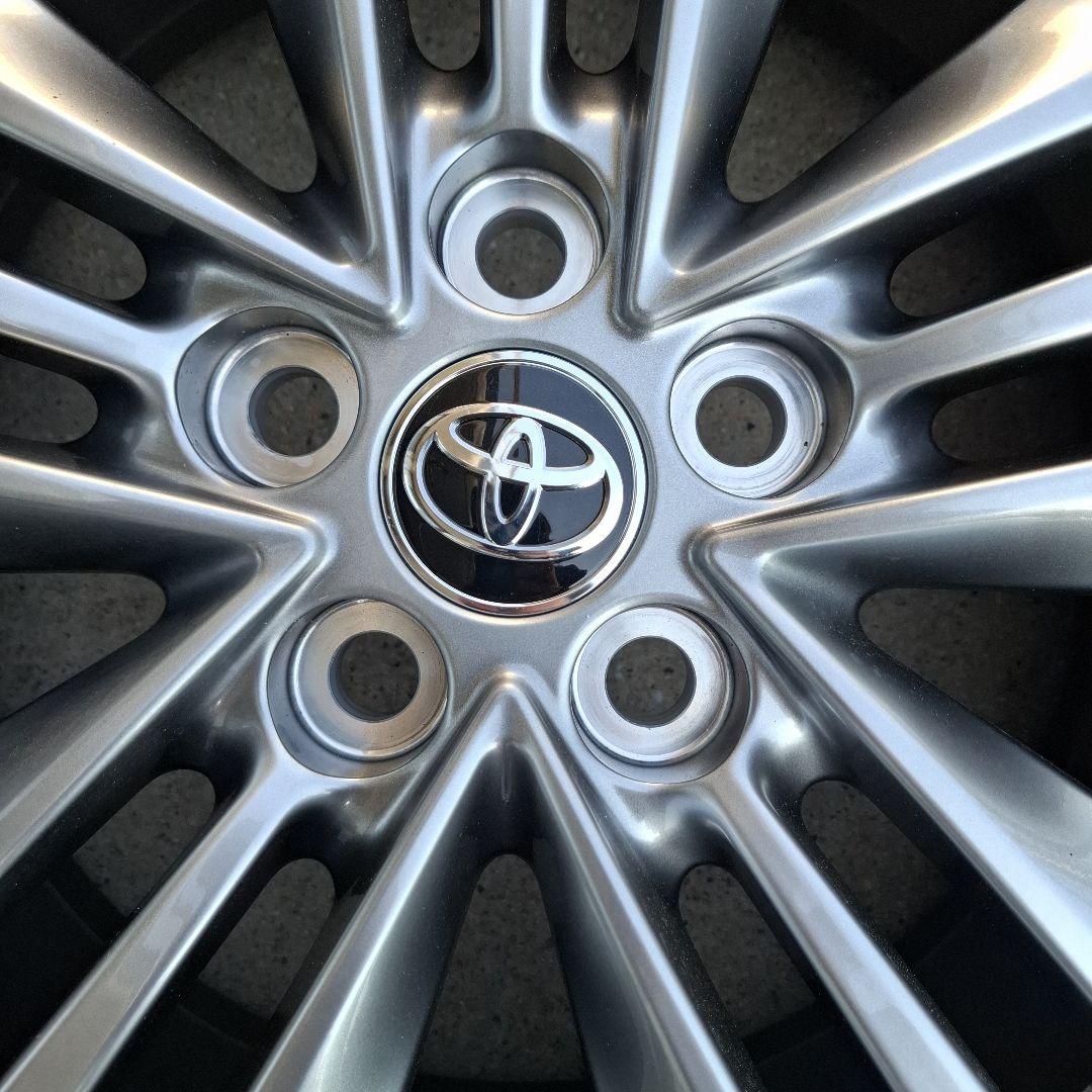 新型アルファード　40系　純正ホイール　タイヤ　18インチ　4本セット　新車外し