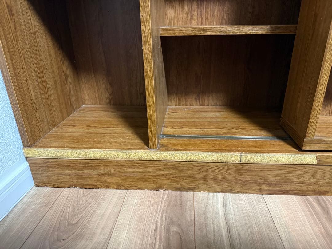 【完成品】マルシン ブックマン スライド本棚 フランソワ・パリ 3倍入る書棚