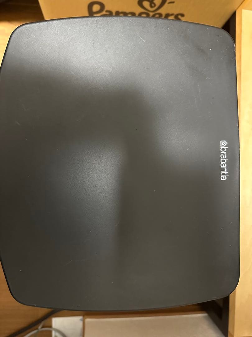 brabantia フットペダル式ごみ箱 シルバー/ブラック ブラバンシア