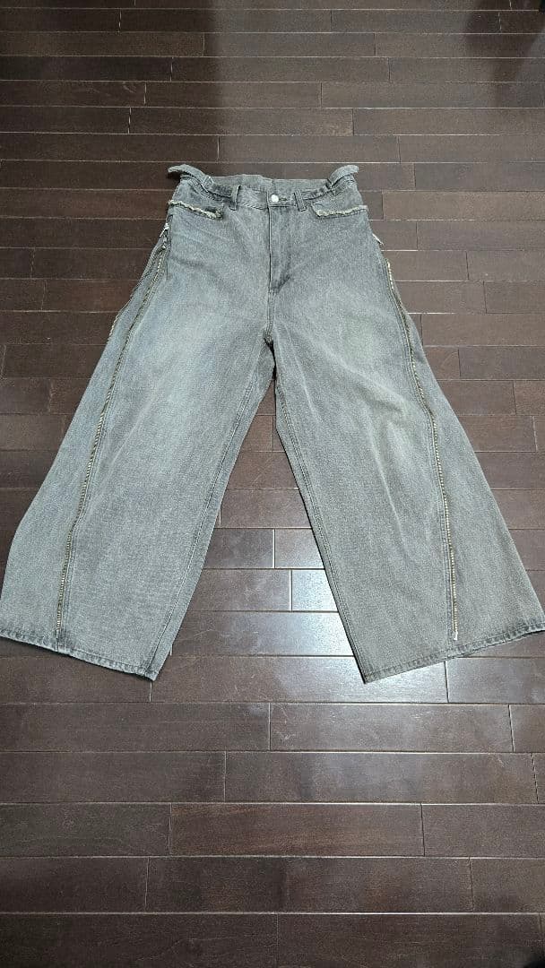 GRANCY デニムパンツ　ブラウン　L