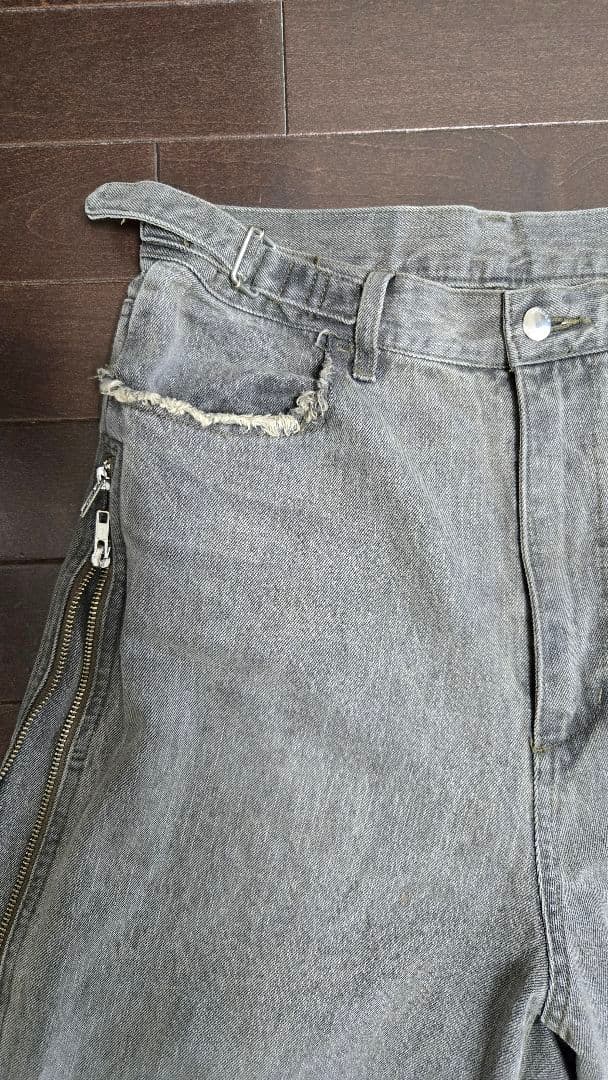 GRANCY デニムパンツ　ブラウン　L