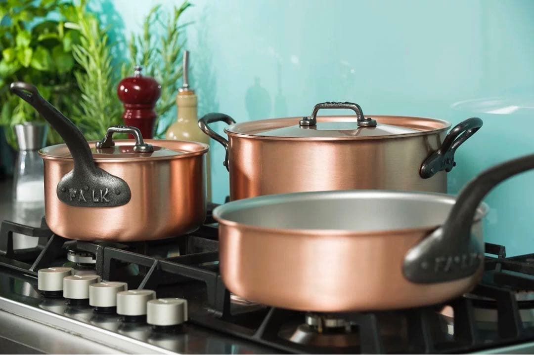 Falk ソテーパン（深型フライパン）銅製片手鍋