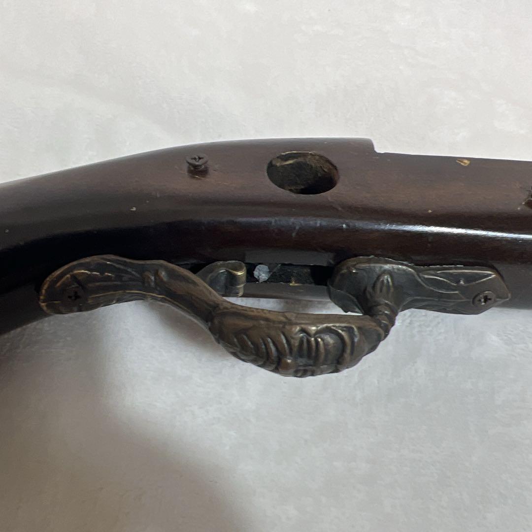 古式銃 レプリカ アンティーク ライフル 木製 金属 装飾銃 リアルウッド