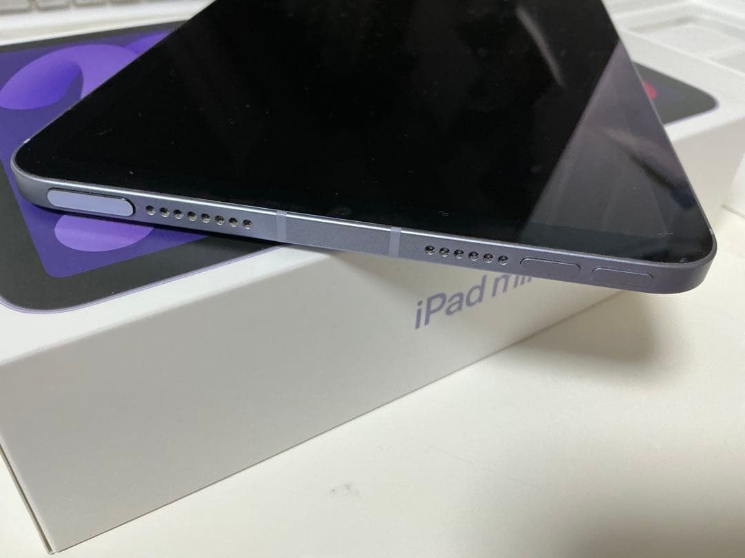 最終価格/美品ipadmini6/64GB/パープル/Cellular+wifi
