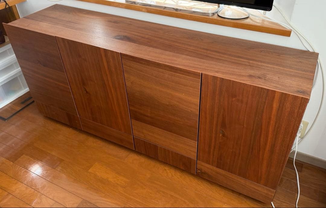 関家具（NIPPONAIRE）天然木製キャビネット