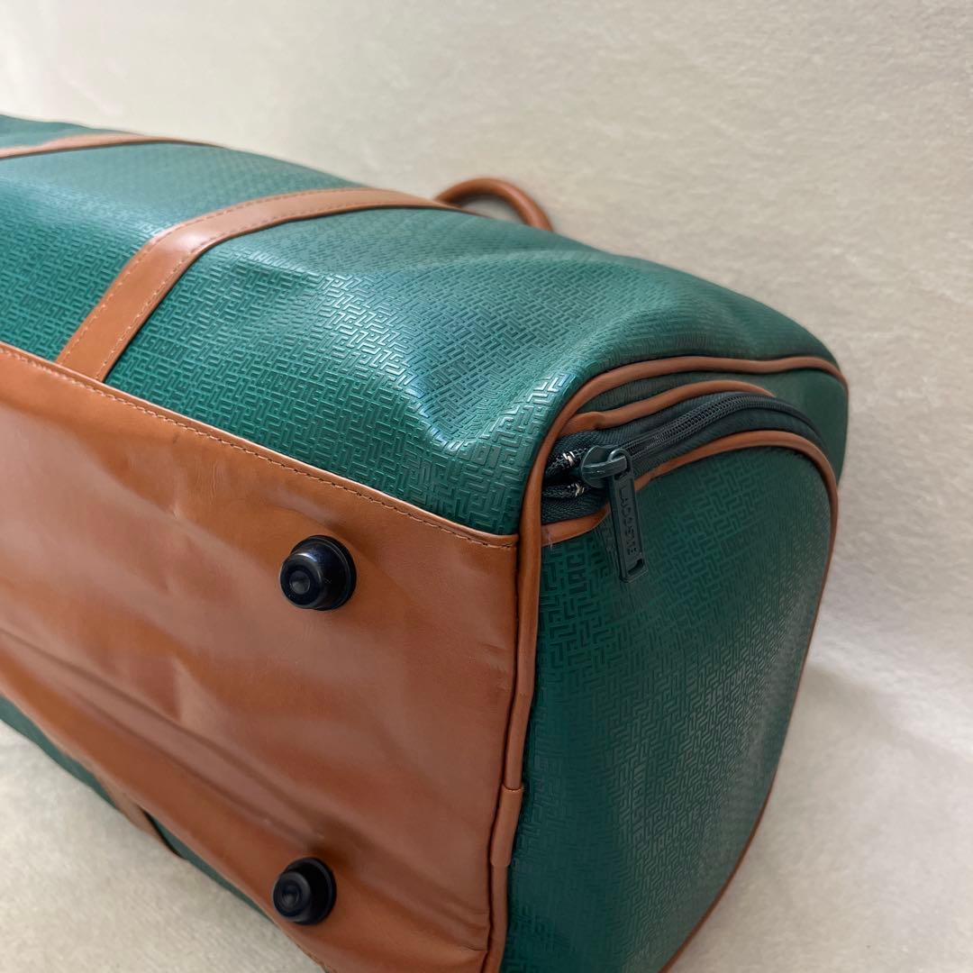 ラコステ　ボストンバック　ゴルフバッグ　旅行　総柄　大容量