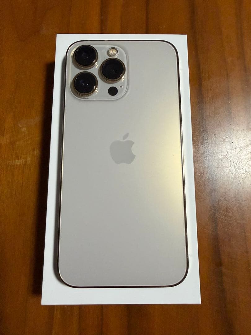 【美品】　iPhone 13 Pro 128GB ゴールド　箱付