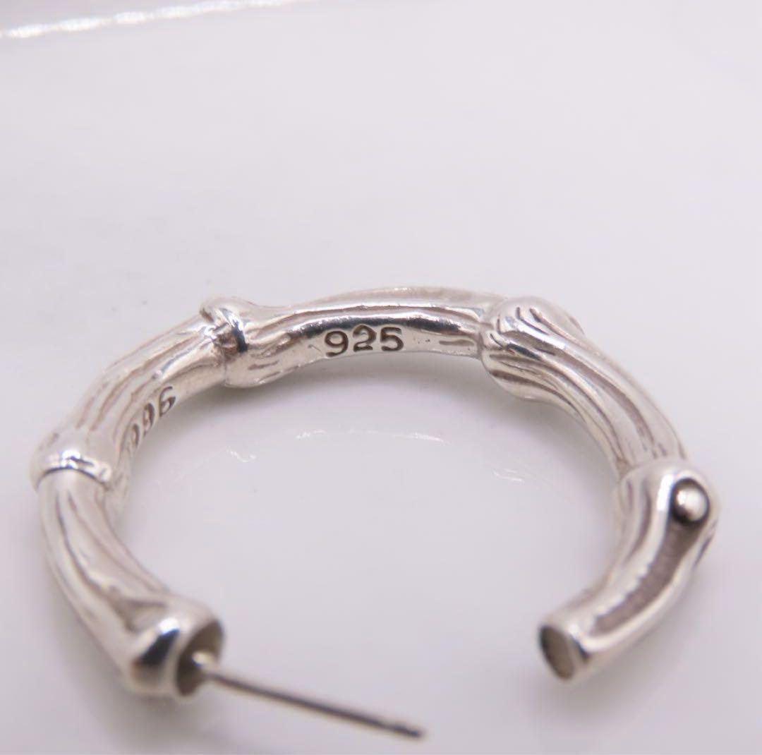 ティファニー　Tiffany ピアス　バンブー　シルバー 925 フープ　片耳