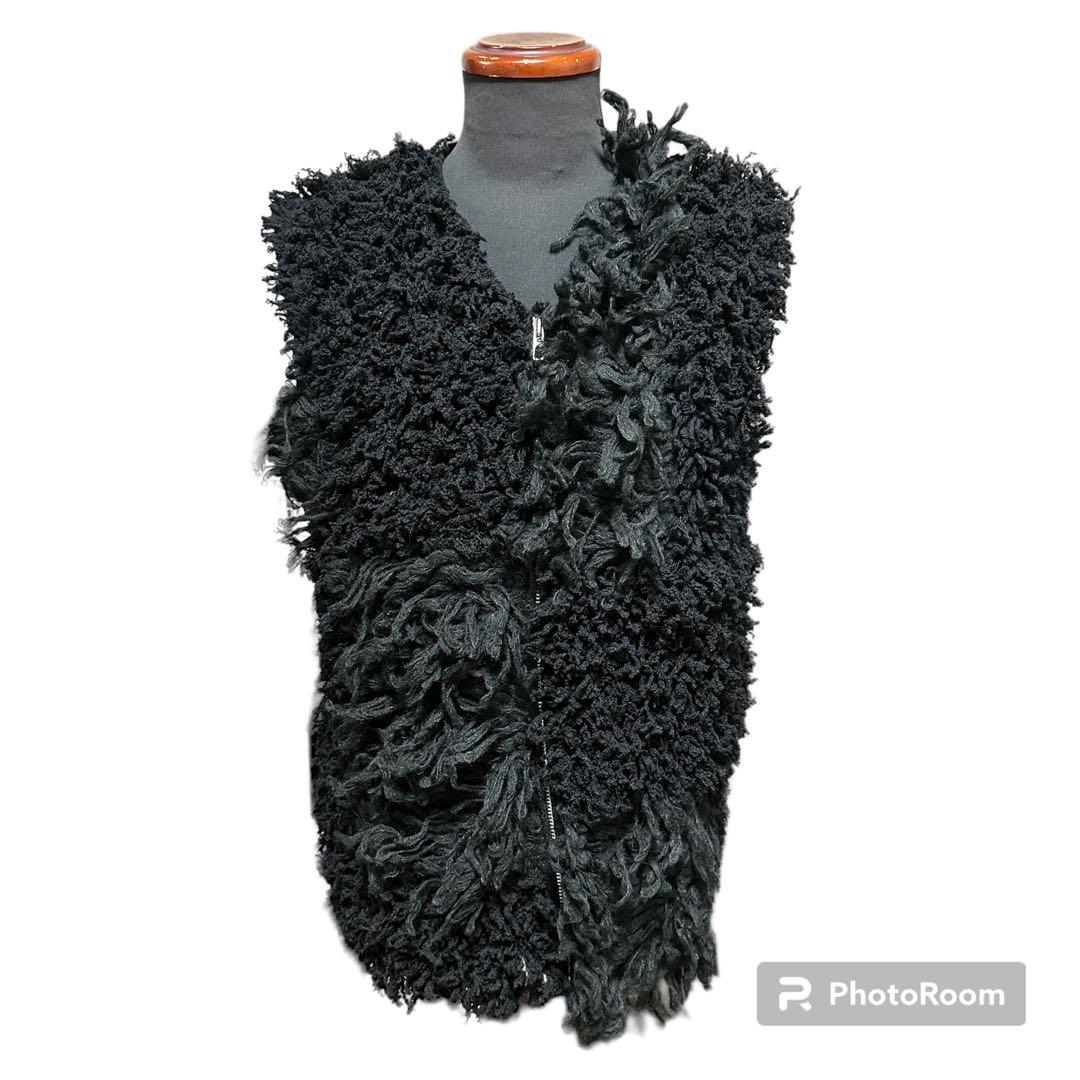 02AW コムデギャルソン オムプリュス 四つの黒 ベスト