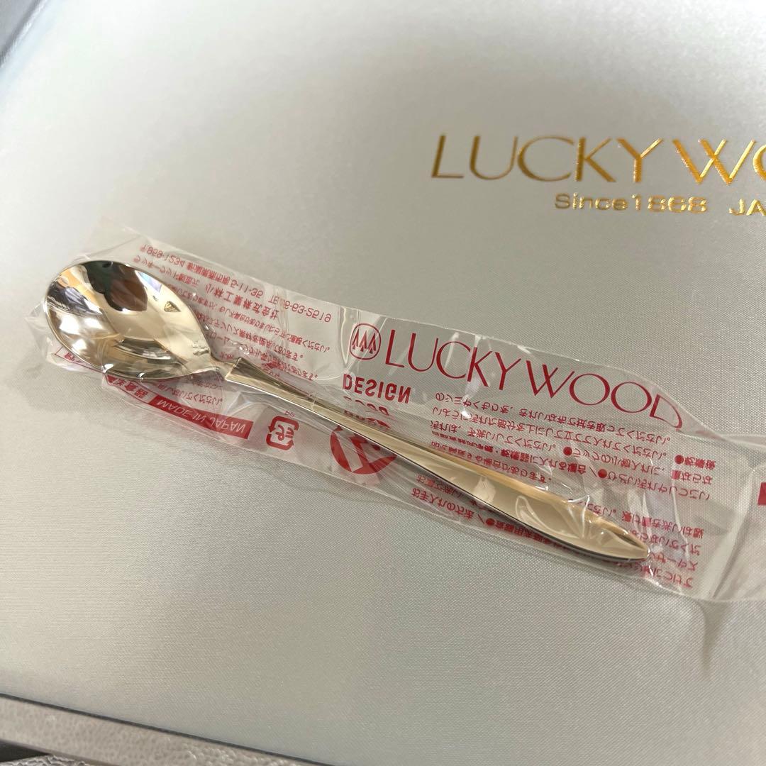 ラッキーウッド　カトラリー　プレコ　16本