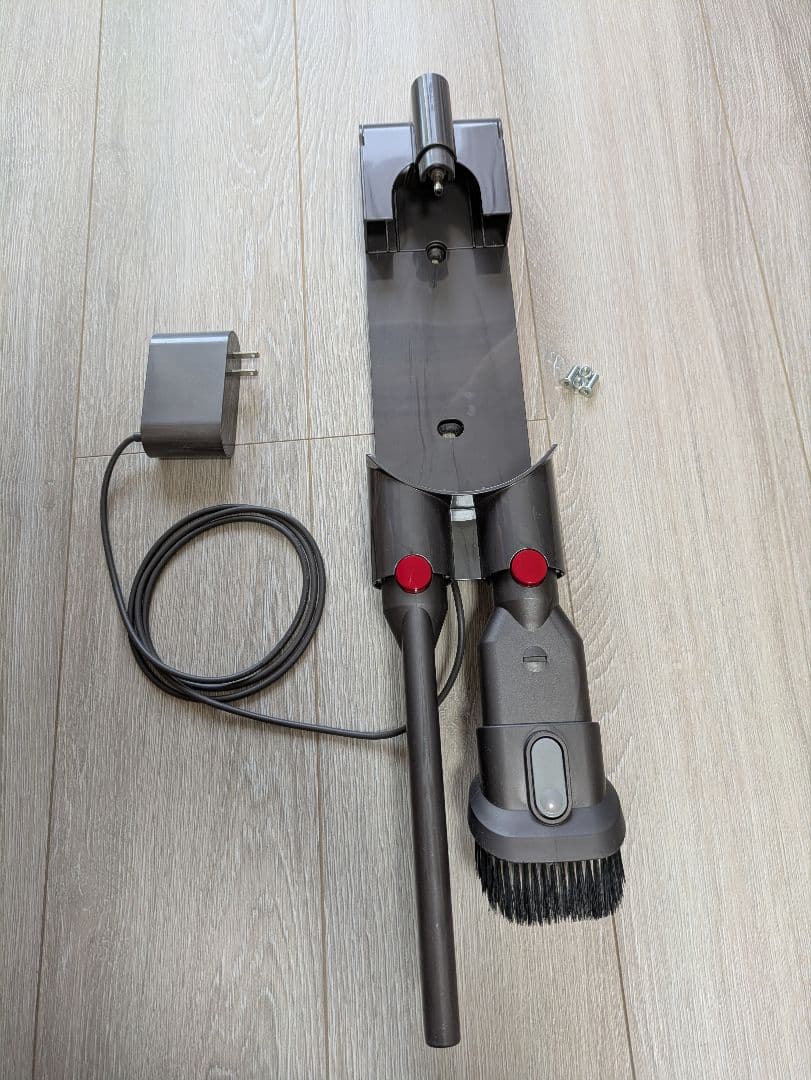 dyson v8 fluffy + 山崎実業スタンド