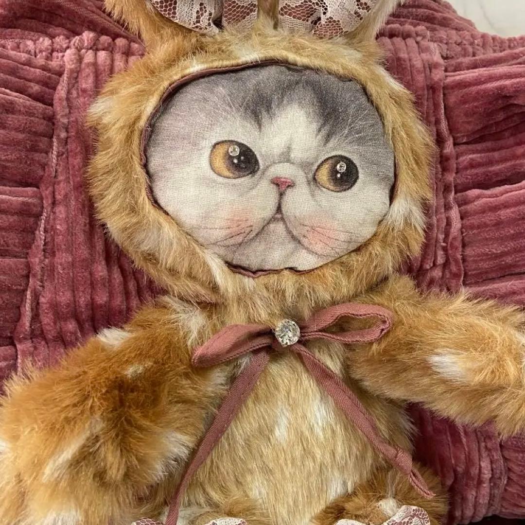 m*e様 コヤンイサムチョン【フリルバッグ】 トートバッグ 猫ちゃんバッグ