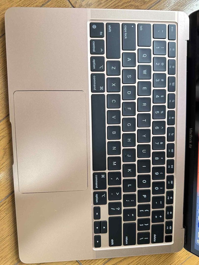 Apple MacBook air 本体 ゴールド