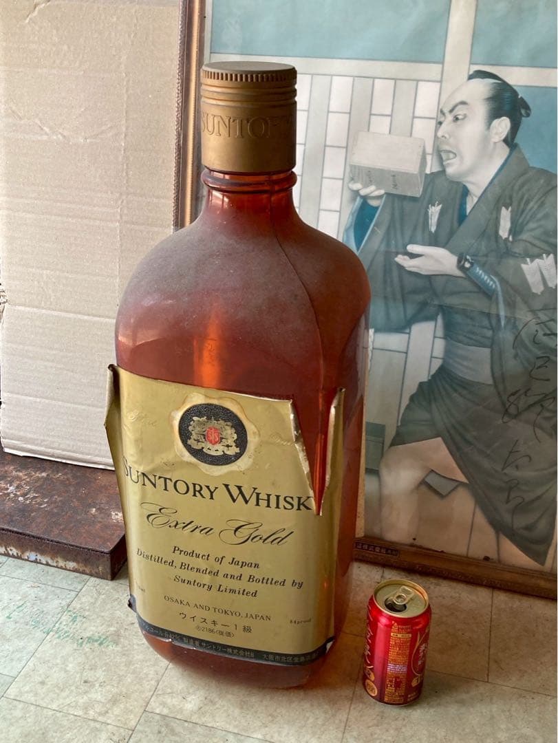 ★【特大レア】SANTORY サントリー ウィスキー ボトル 61㎝　リザーブ