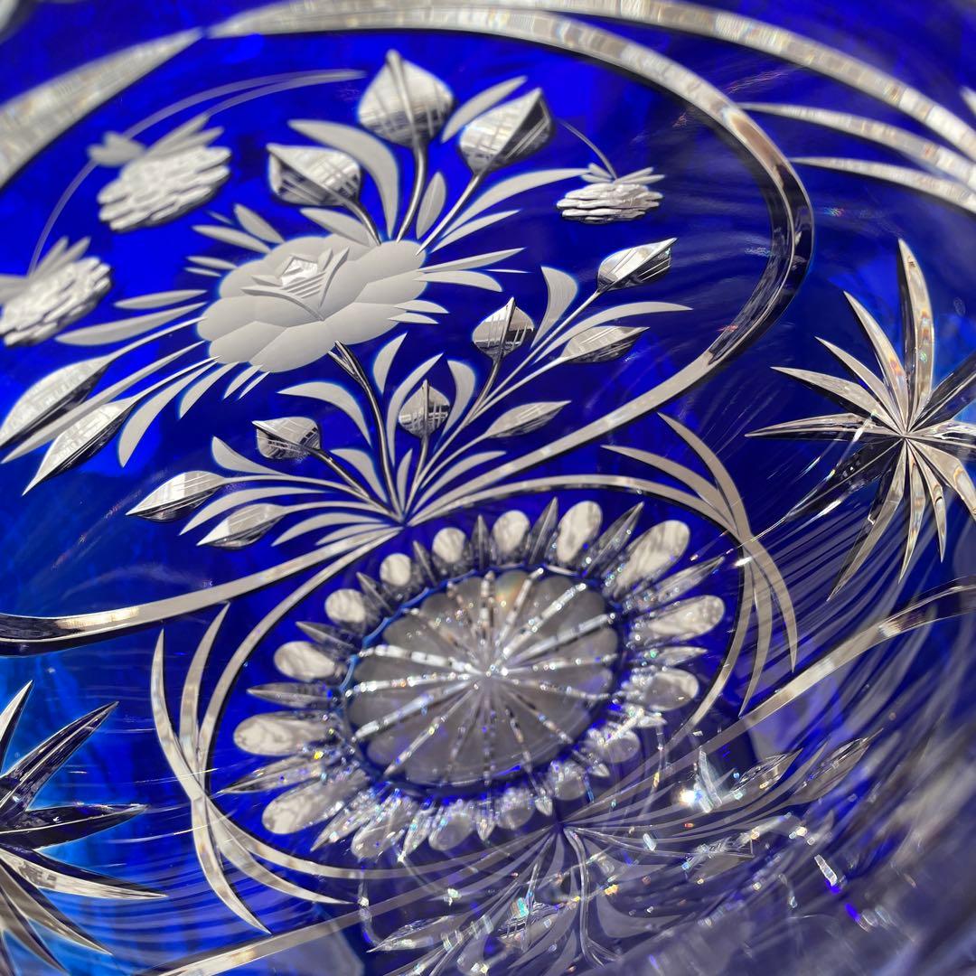 DRESDEN KRISTALドレスデンクリスタル　フラワーベース花器花瓶ガラス