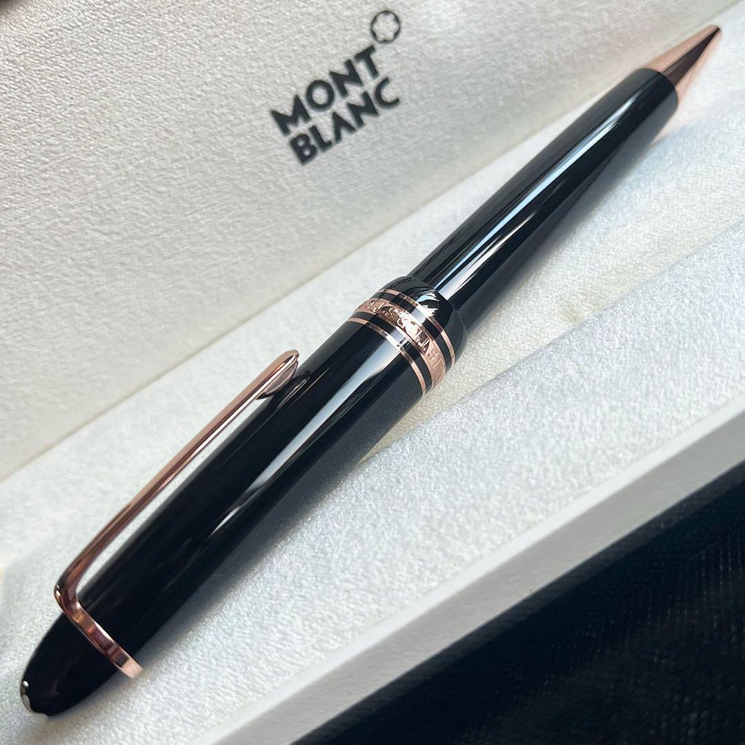 正規販売証明付 超美品 レッドゴールド モンブラン 161 ルグラン ボールペン
