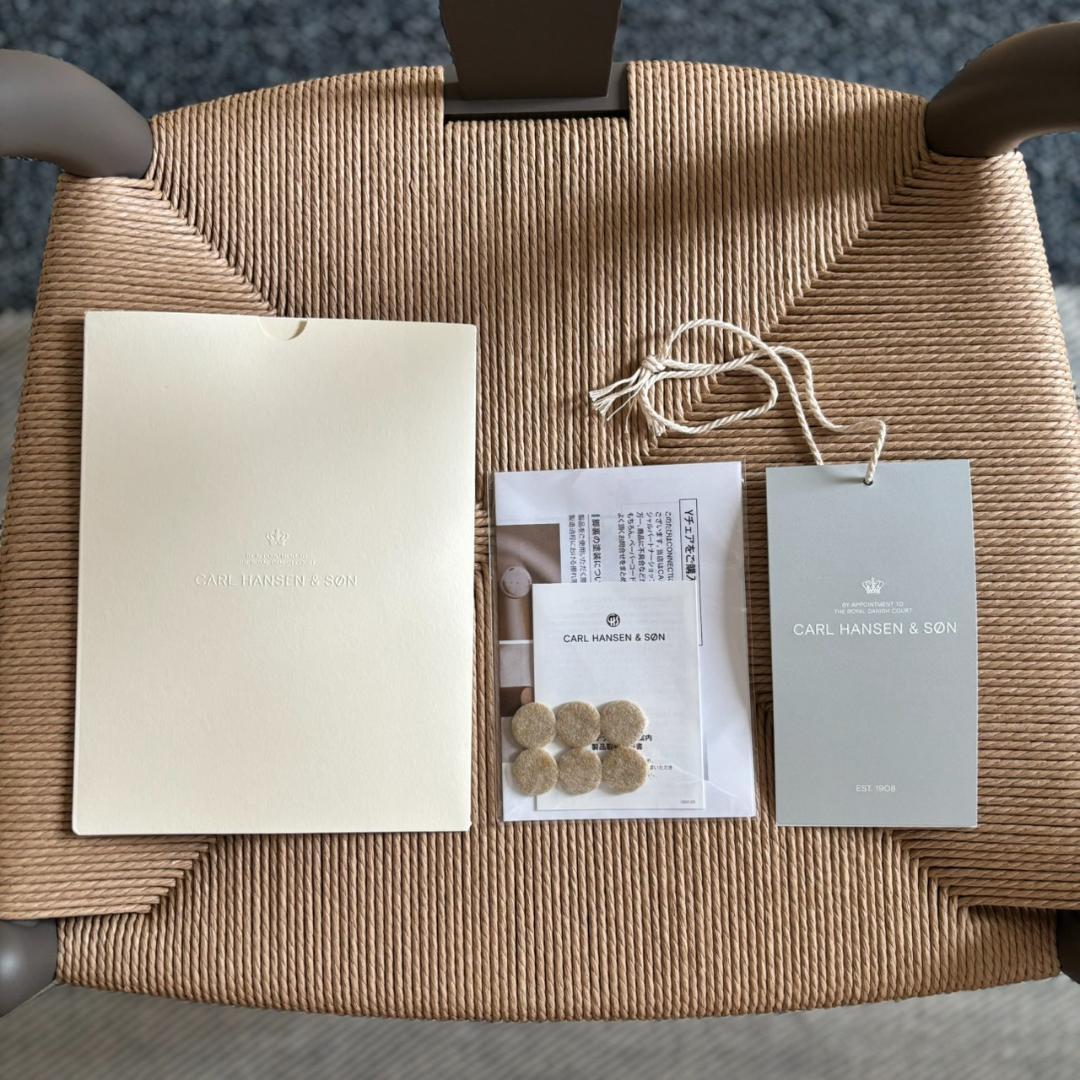 【未使用】Yチェア CH24 座面45cm カールハンセン&サン slate