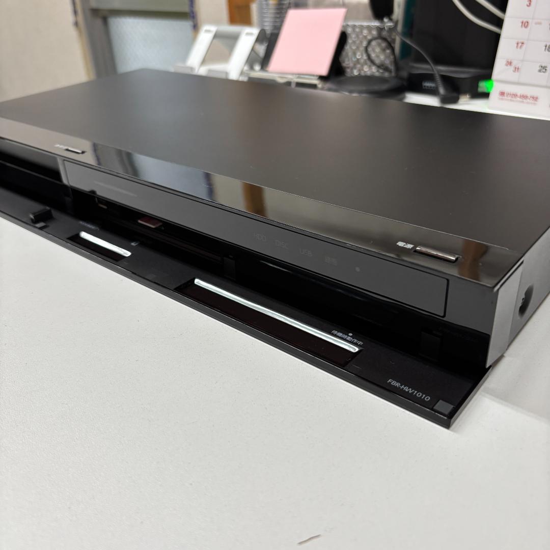 【完動・付属品フル】W録 FUNAI BDレコ FBR-HW1010 録画1TB
