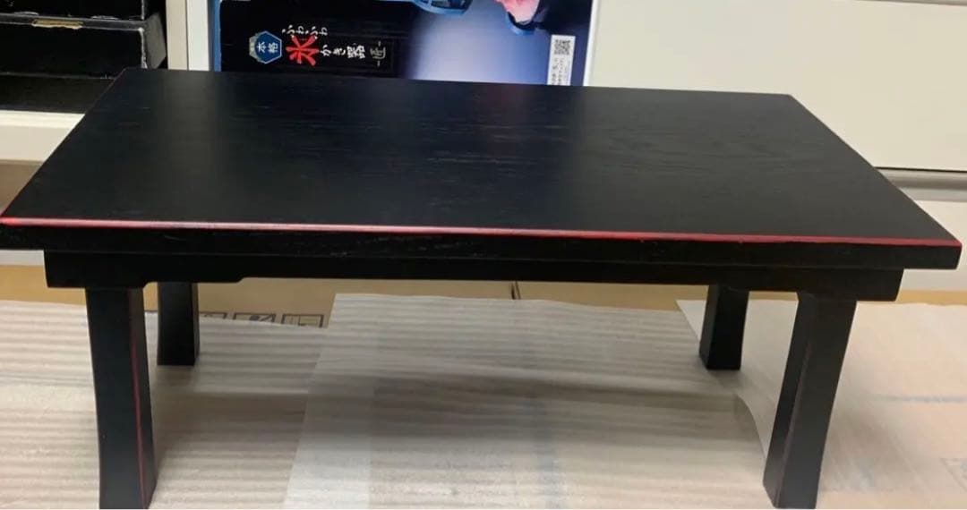 高級経机　二月堂机 黒面朱 4(仏具、仏壇)