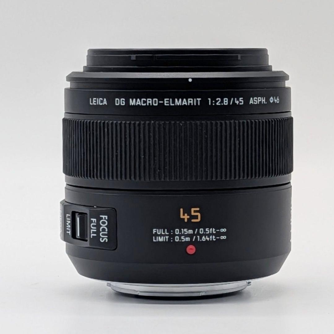 【極美品】Panasonic LUMIX LEICA DG 45mm F2.8