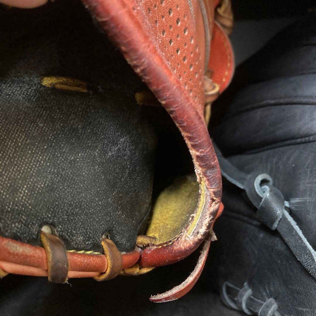 外野手用グローブ　硬式　ナイキ謝道　セット