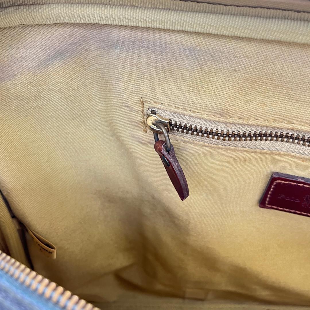 POLO RALPH LAUREN ブリーフケース チェック柄