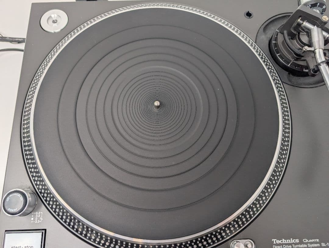 【美品・動作確認済】Technics SL-1200MK5 ターンテーブル 黒