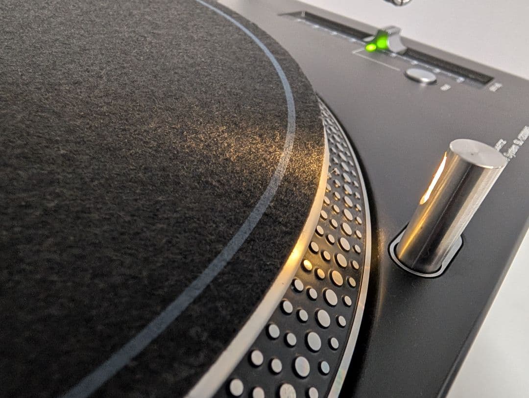 【美品・動作確認済】Technics SL-1200MK5 ターンテーブル 黒