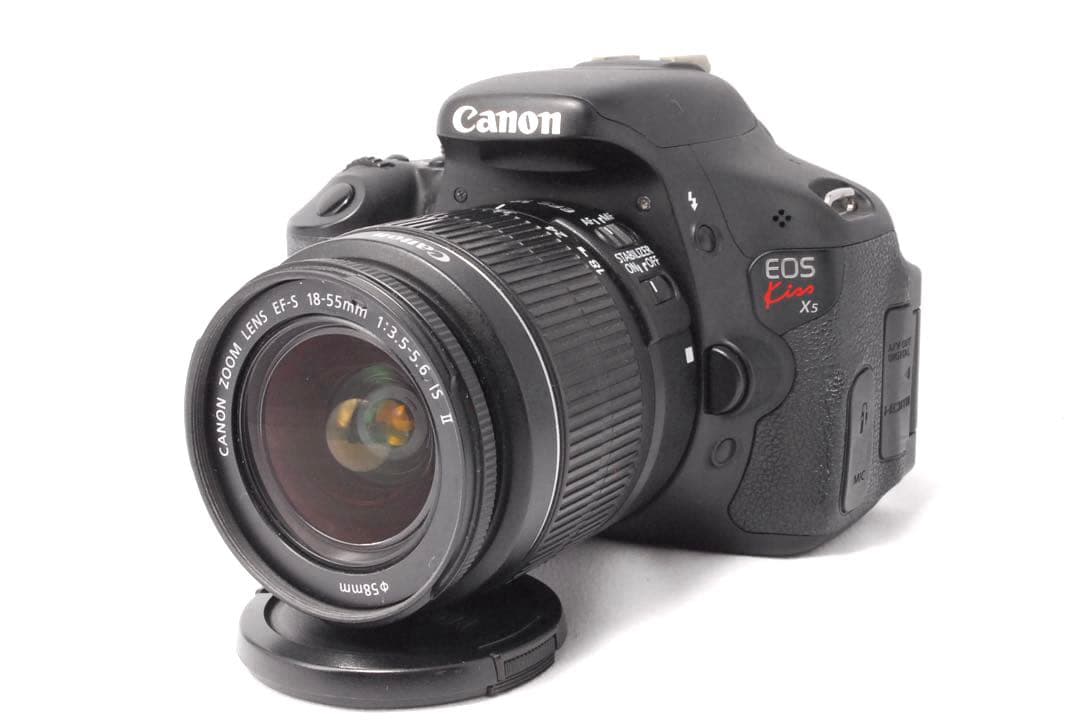 カメラデビュー✨入門モデル✨Canon Kiss X5✨ダブルレンズ✨一眼レフ✨