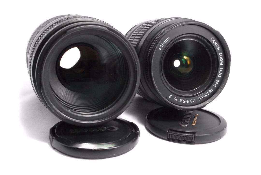 カメラデビュー✨入門モデル✨Canon Kiss X5✨ダブルレンズ✨一眼レフ✨