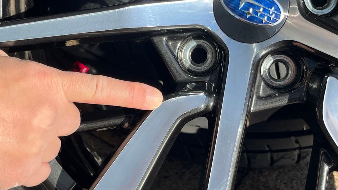 【値下げ】SUBARU WRX S4 STI VBH 純正18インチセット 美品