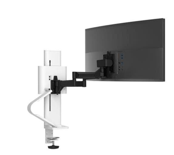 エルゴトロン TRACE モニターアーム ホワイト スリムクランプ付き