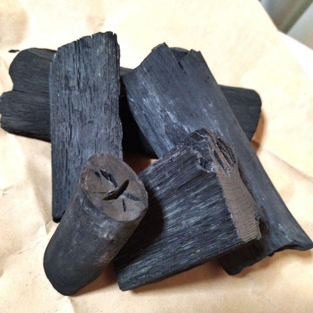 〘明治〜昭和レトロ〙炭火（備長炭付）アイロン本体 ＆置台付木製ハンドル式