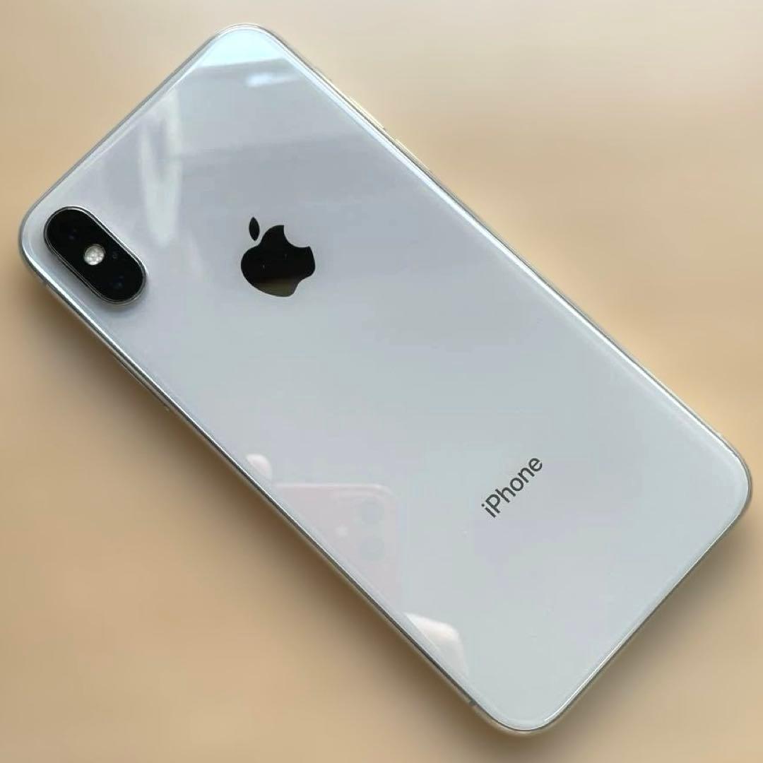 iPhone X シルバー　64GB A1902 美品　#3