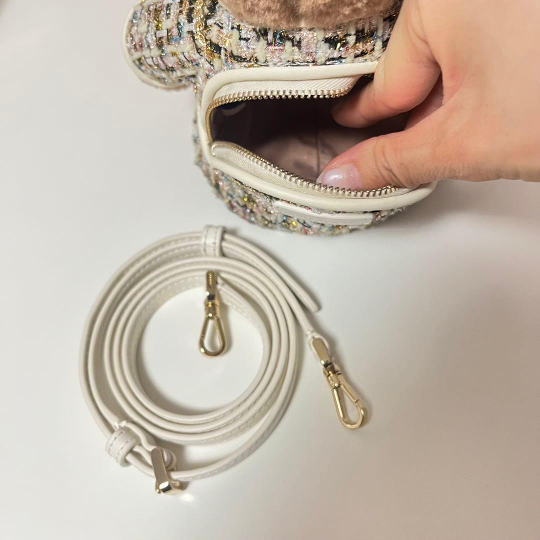 Kate Spade テディベアショルダーバッグ
