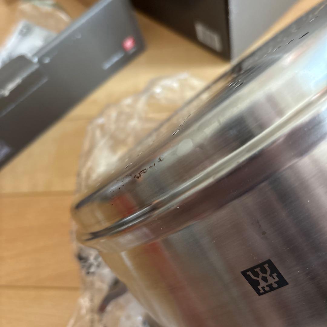 値下げ ZWILLING Moment 24cm 両手鍋 スチーマー セット