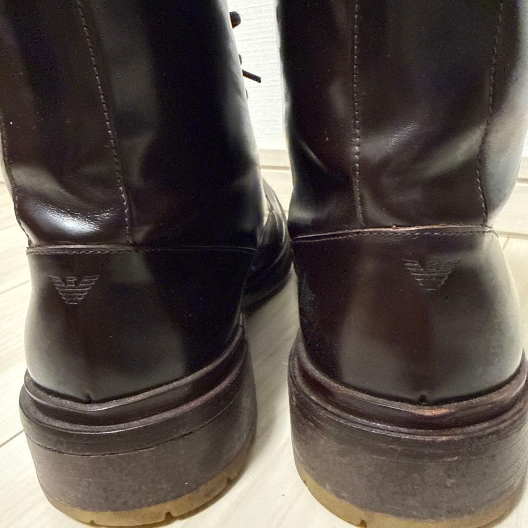 EMPORIO ARMAN レースアップブーツ　41