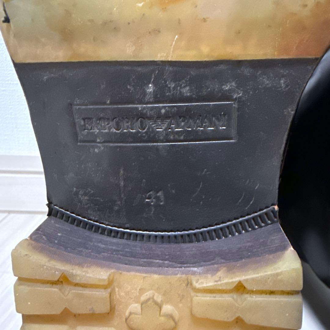 EMPORIO ARMAN レースアップブーツ　41