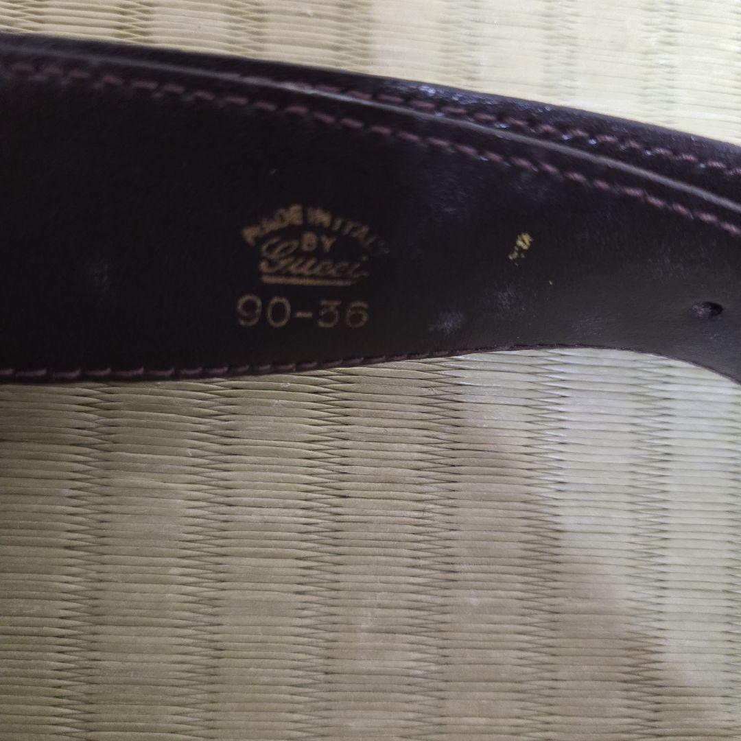 GUCCI グッチ ベルト GGマーモント レザー ブラウン ベルト