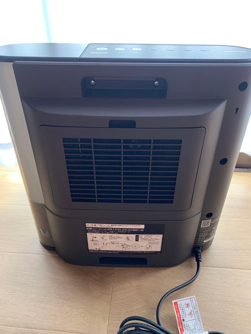 【豆★ママ】シャープSHARPセラミックファンヒーター HX-TK12-T