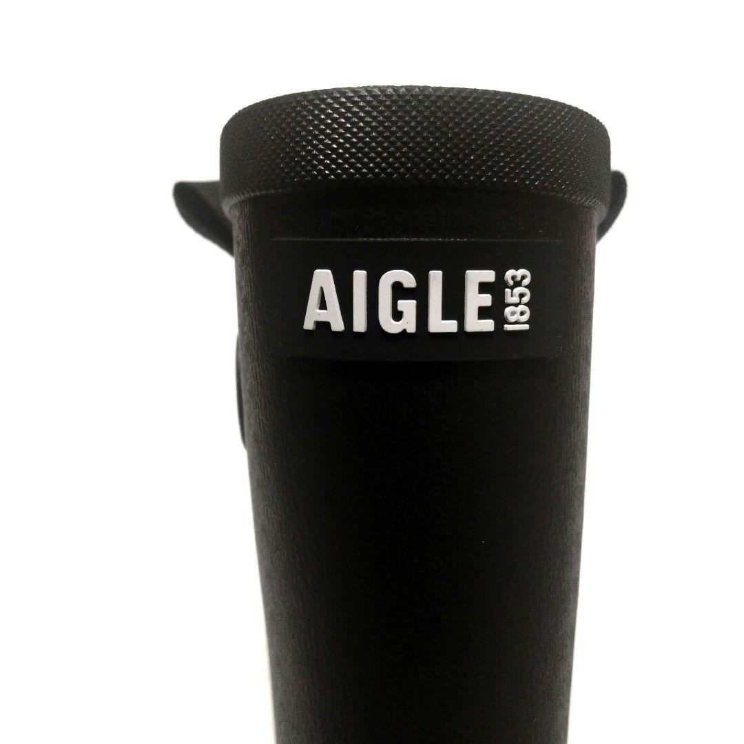 【新品タグ付き】AIGLEエーグル 防水アリアラバーハンティングブーツ