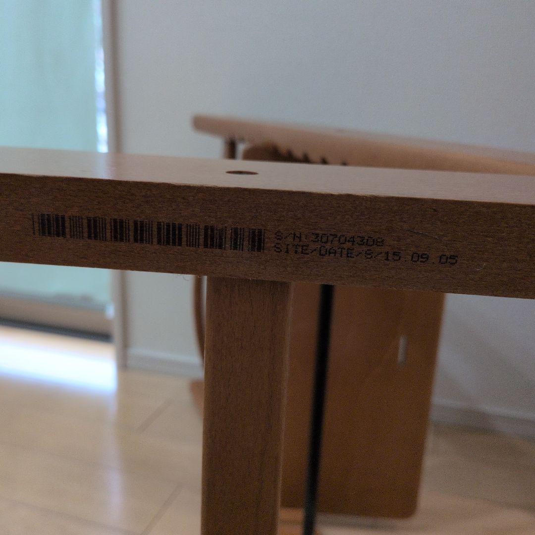 ＳＴＯＫＫＥ 値下げしました！！ 木製ハイチェア 高さ調整可能