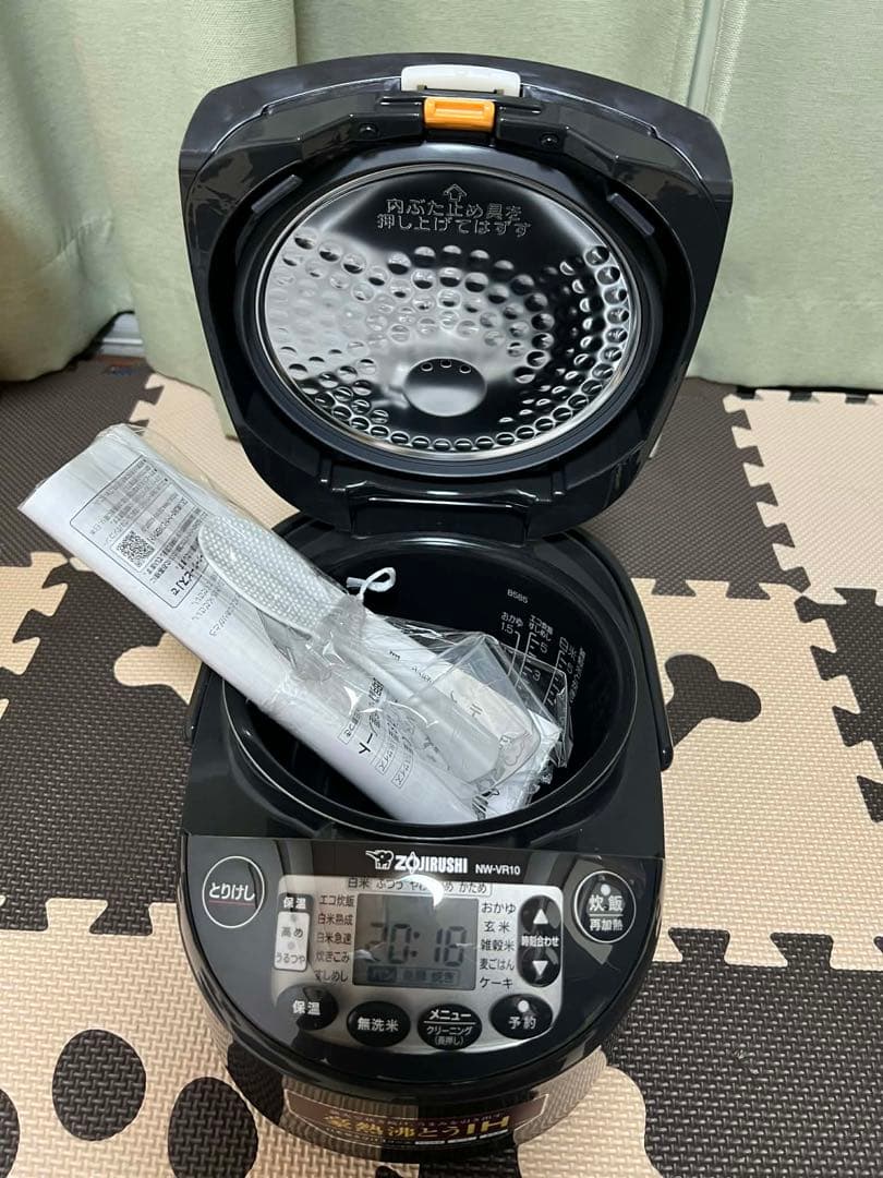 象印 IH炊飯ジャー NW-VR10 容量1.0L（5.5合炊き）2025年製